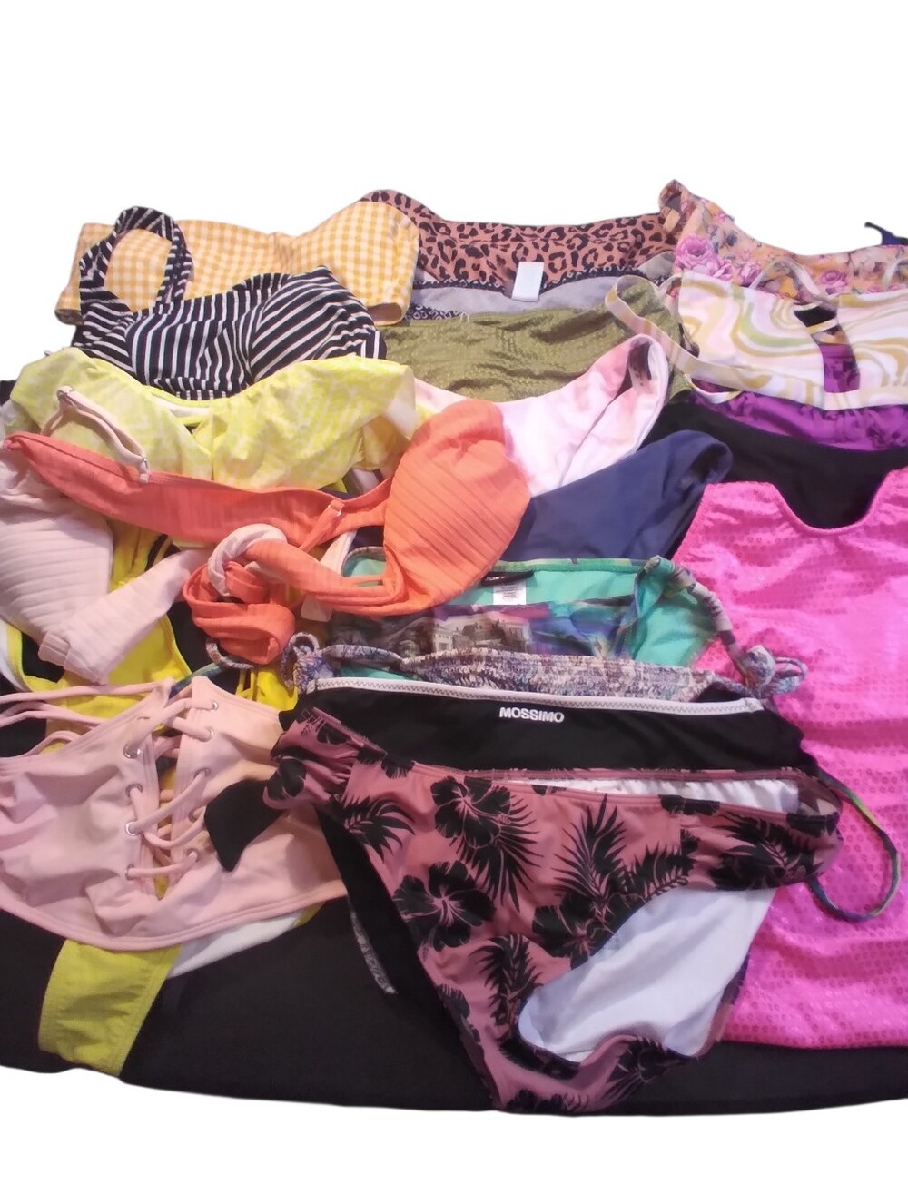 Mixed Bundle Of 20pc Swimwear 1 Pc 2pc And Tankinis Size M Beach Wear Size M